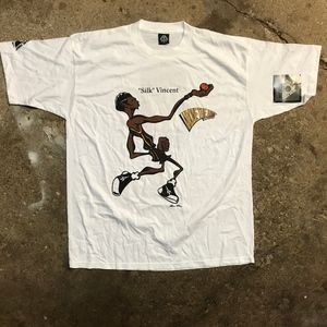 Vintage Reebok Streetball Silk T-Shirt in X